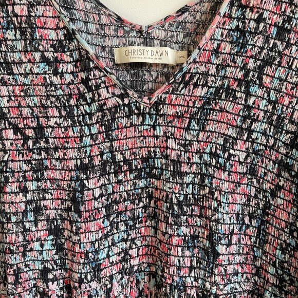 Christy Dawn The Basil Dress Aquarelle Size M/L - Picture 7 of 11